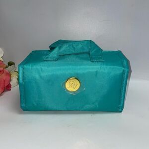 Joy Mangano Teal Women's Toiletries Travel Bag